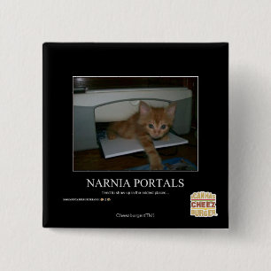 Narnia Portals 15 Cm Square Badge