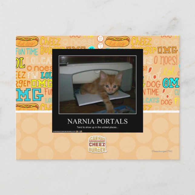 Narnia Portals Postcard (Front)