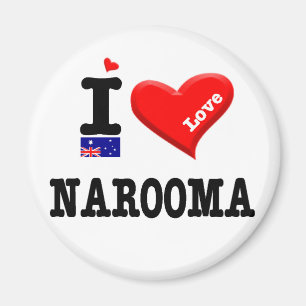 NAROOMA - I Love Magnet