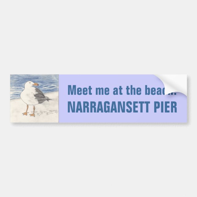 NARRAGANSETT bumper sticker (Front)