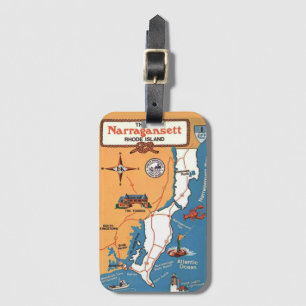 Narragansett Rhode Island  Luggage Tag