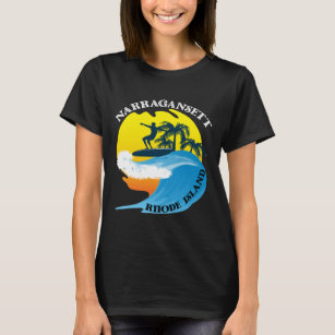 Narragansett Rhode Island surfing T-Shirt
