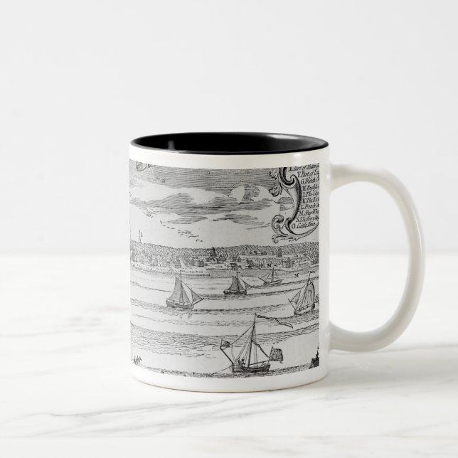 Narrative and Critical History of America' Two-Tone Coffee Mug (Right)