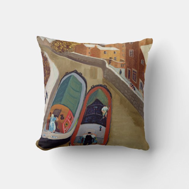 Narrow Boats Cushion (Front)