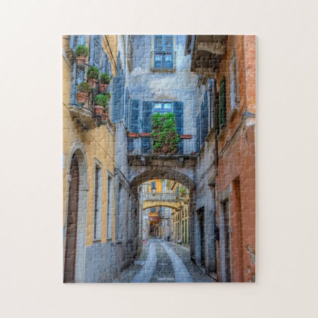 Narrow city street, Italy Jigsaw Puzzle (Vertical)