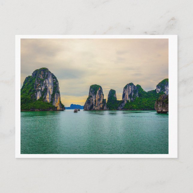 Narrow Passage through the Rocks  Postcard (Front)