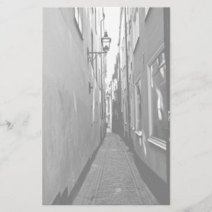 Narrow street in Stockholm Stationery