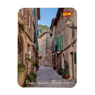 Narrow street in Valldemossa village - Mallorca Magnet