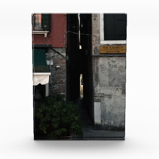 Narrow venetian alleyway (2024) photo block