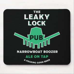 Narrowboat -  Accessories - Canal Boat Gifts Doorm Mouse Pad