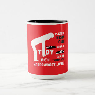 Narrowboat And CanalBoat Keep Our Canals Mug