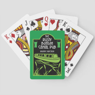 Narrowboat Canal Pubs Playing Cards