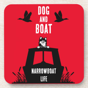 Narrowboat Canalboat Living Coaster