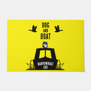 Narrowboat Canalboat Living Doormat