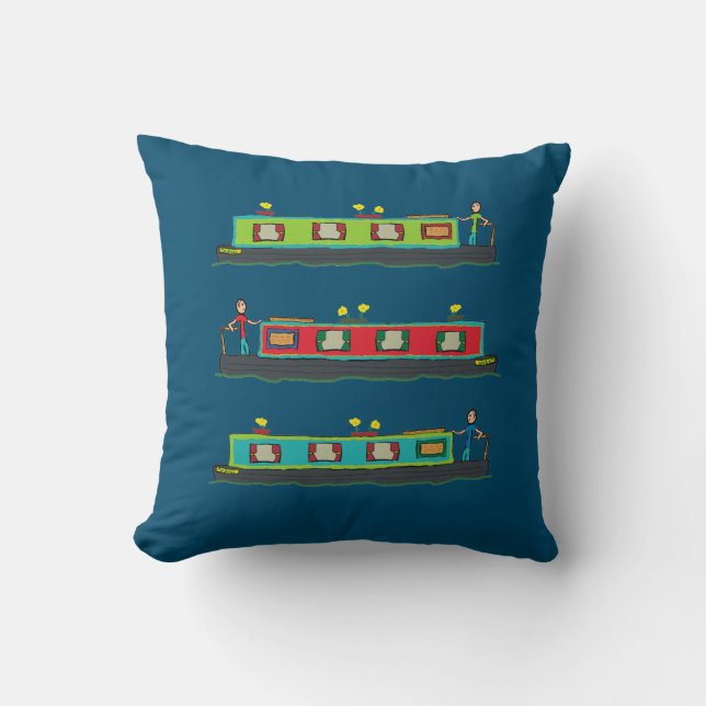 Narrowboat Cushion (Front)