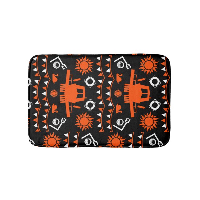 Narrowboat Decor And Gifts Bath Mat (Front)