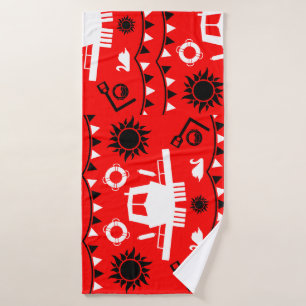 Narrowboat Decor And Gifts Bath Towel