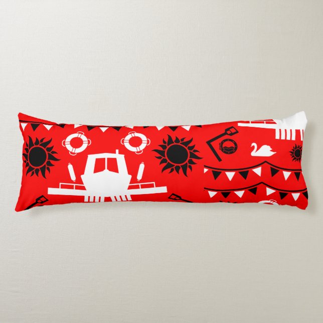 Narrowboat Decor And Gifts Body Cushion (Front)