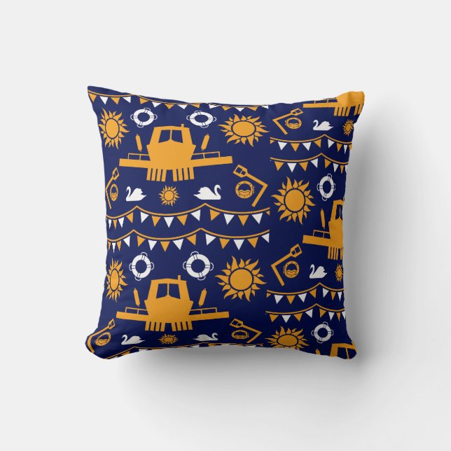 Narrowboat Decor And Gifts Cushion (Front)