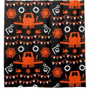 Narrowboat Decor And Gifts Shower Curtain