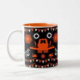 Narrowboat Decor And Gifts Two-Tone Coffee Mug