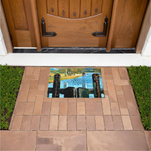 NARROWBOAT LOCK DOORMAT