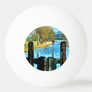 NARROWBOAT LOCK PING PONG BALL