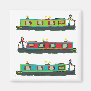 Narrowboat Magnet