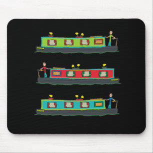 Narrowboat Mouse Pad