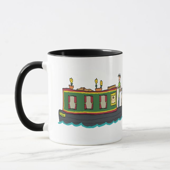 Narrowboat Mug (Left)