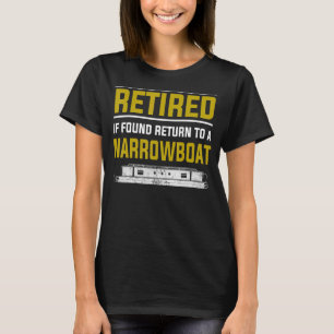 Narrowboat Outfit Idea For Women & UK Canal Boat R T-Shirt