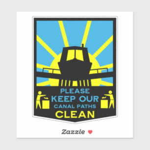 Narrowboat Stickers And Signs