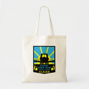 Narrowboat Stickers And Signs Tote Bag