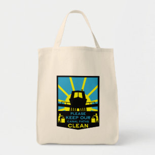 Narrowboat Stickers And Signs Tote Bag