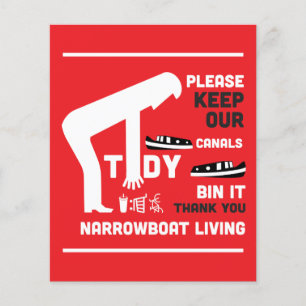 Narrowboats And Canalboat Gifts Flyer