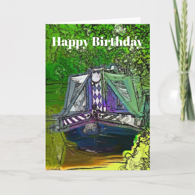 NARROWBOATS CARD (Front)