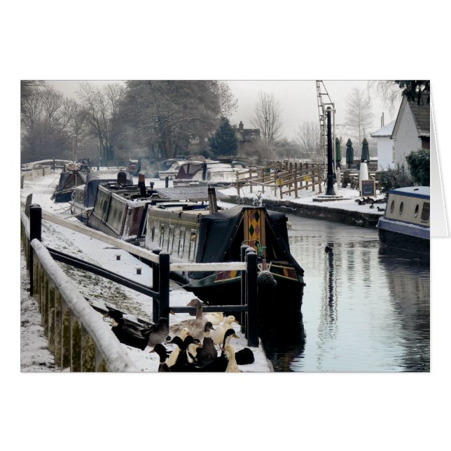 NARROWBOATS CARD (Front Horizontal)