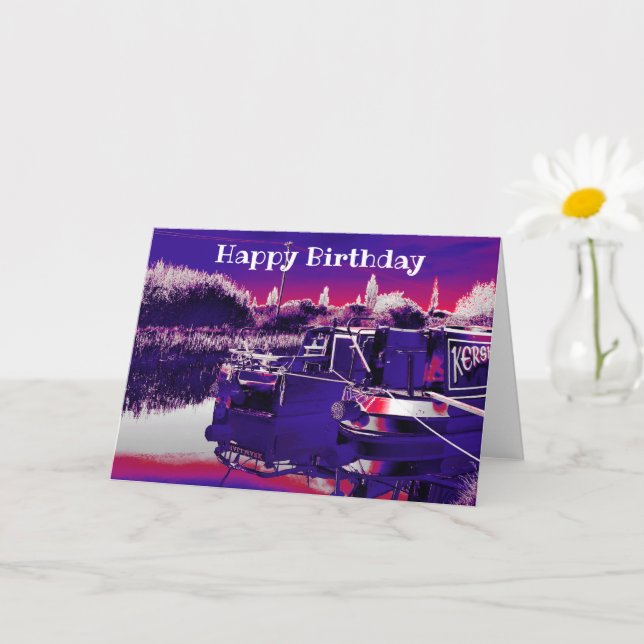 NARROWBOATS     CARD (Small Plant)