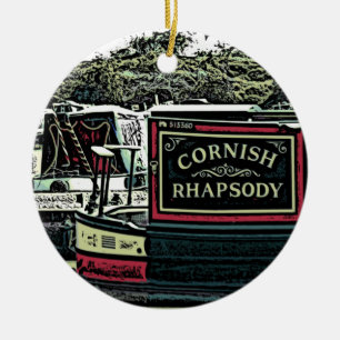 NARROWBOATS CERAMIC ORNAMENT