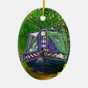 NARROWBOATS CERAMIC ORNAMENT