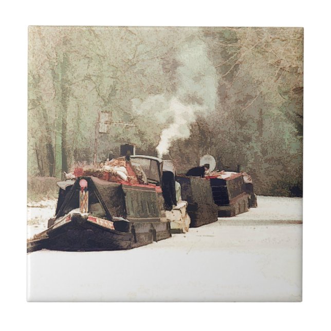 NARROWBOATS CERAMIC TILE (Front)