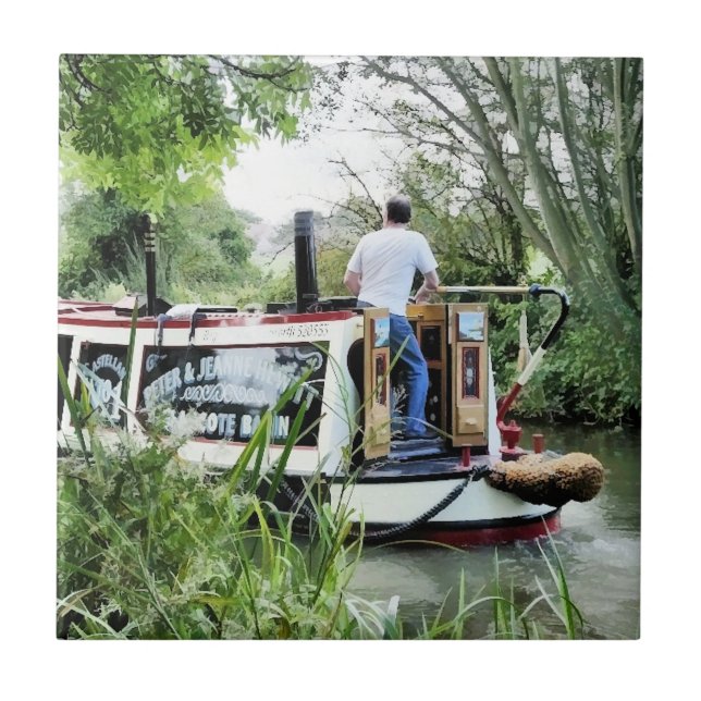 NARROWBOATS CERAMIC TILE (Front)