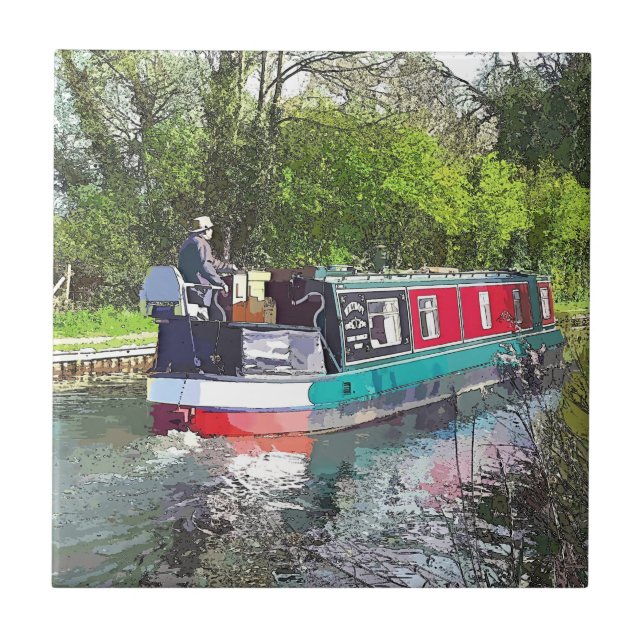 NARROWBOATS CERAMIC TILE (Front)