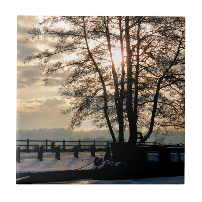 NARROWBOATS CERAMIC TILE (Front)