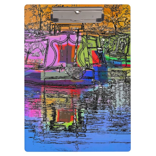 NARROWBOATS CLIPBOARD (Front)