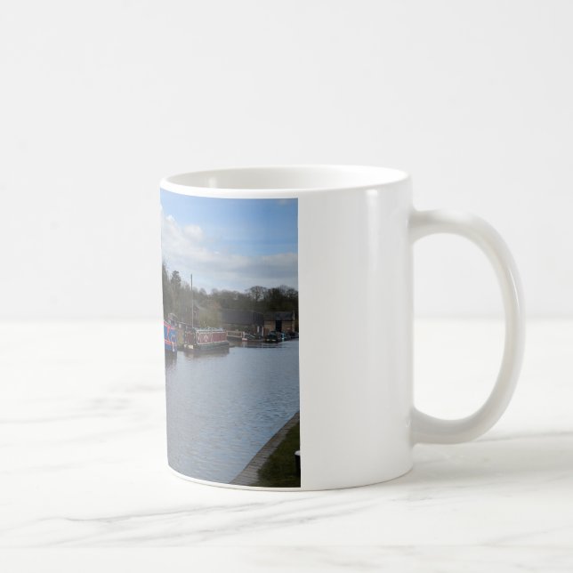 Narrowboats Coffee Mug (Right)