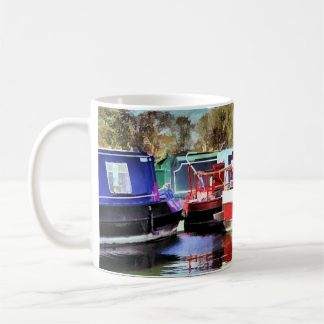 NARROWBOATS COFFEE MUG (Left)