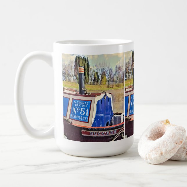 NARROWBOATS  COFFEE MUG (With Donut)