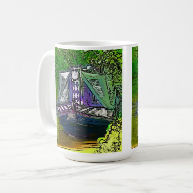 NARROWBOATS COFFEE MUG (Front Left)