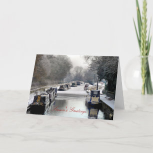 NARROWBOATS HOLIDAY CARD